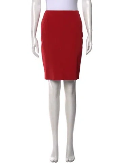 Pre-owned Prada 2001 Mini Skirt In Red