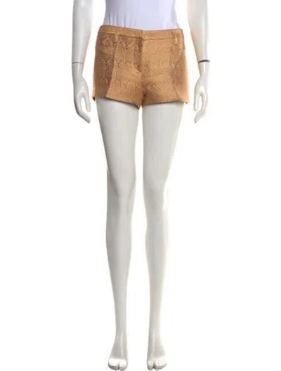 Pre-owned Prada 2002 Mini Shorts In Orange