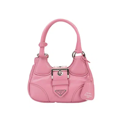 Pre-owned Prada 2002 Re-edition Padded Moon Bag 'pink' | Women's Size Onesize