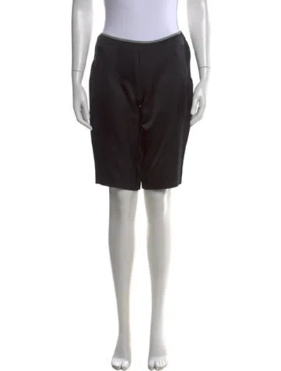 Pre-owned Prada 2003 Knee-length Shorts In Black