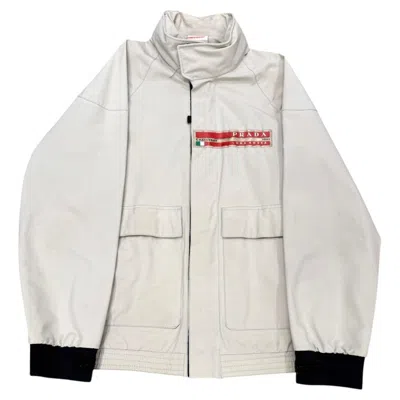 Pre-owned Prada 2003  Luna Rossa Technical Sailing Jacket In Gray