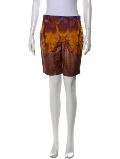 Pre-owned Prada 2005 Knee-length Shorts In Brown