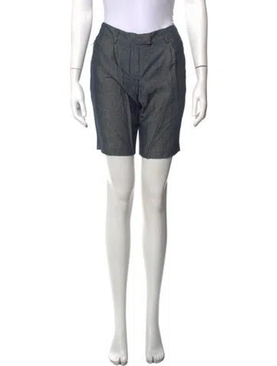 Pre-owned Prada 2006 Knee-length Shorts In Blue