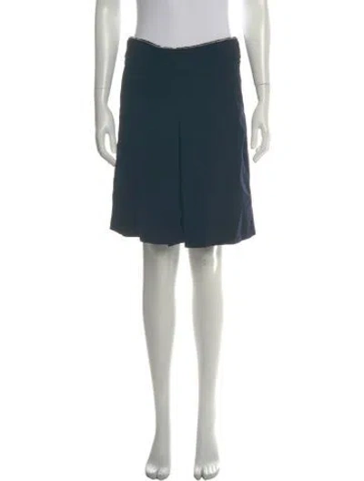 Pre-owned Prada 2006 Knee-length Shorts In Blue/green