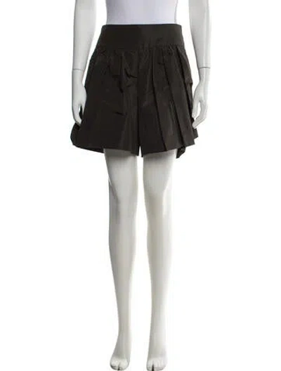 Pre-owned Prada 2006 Mini Shorts In Green