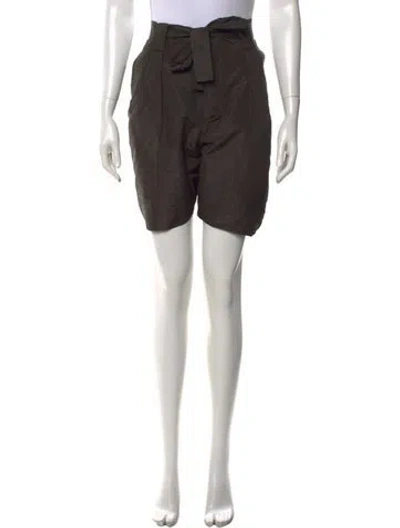 Pre-owned Prada 2006 Mini Shorts In Green