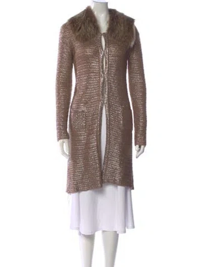 Pre-owned Prada 2006 Wool Sweater In Silver
