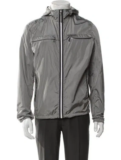Pre-owned Prada 2009 Jacket In Grey