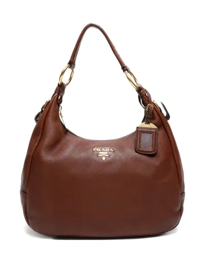 Pre-owned Prada 2010-2020s Logo-applique Shoulder Bag