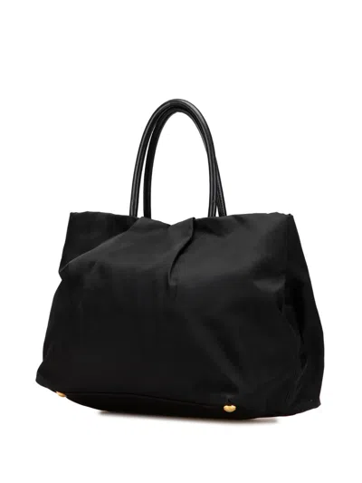 Pre-owned Prada 2010-2024 Tessuto Fiocco Bow Tote Bag