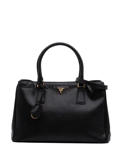 Pre-owned Prada 2010-2025 Medium Saffiano Lux Galleria Satchel