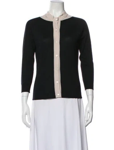 Pre-owned Prada 2010's Crew Neck Sweater In Black