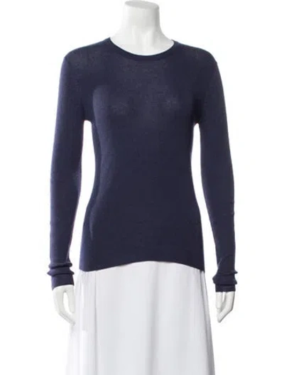 Pre-owned Prada 2010's Crew Neck Sweater In Blue