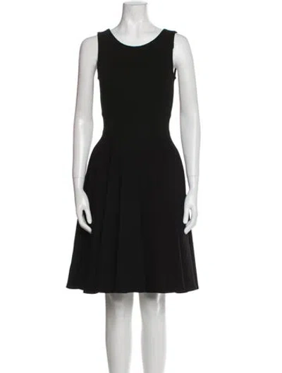 Pre-owned Prada 2010's Knee-length Dress In Black