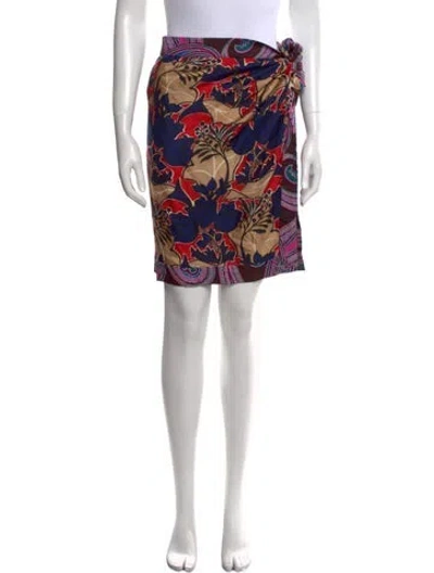 Pre-owned Prada 2010 Knee-length Skirt In Blue