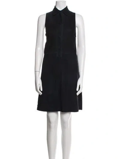 Pre-owned Prada 2010's Mini Dress In Black