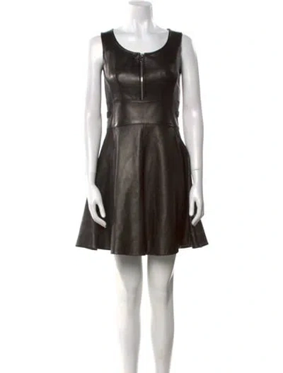 Pre-owned Prada 2010's Mini Dress In Brown