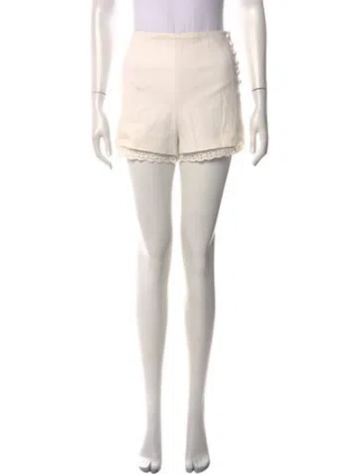 Pre-owned Prada 2010 Mini Shorts In Neutrals