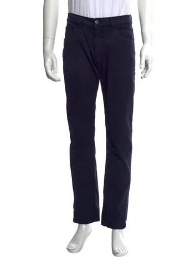 Pre-owned Prada 2010's Pants In Blue