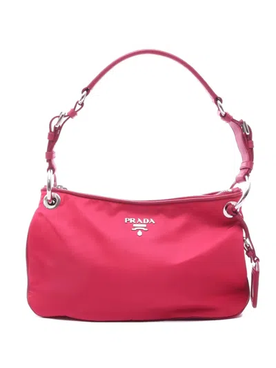 Pre-owned Prada 2010 Sacca Shoulder Bag In Pink