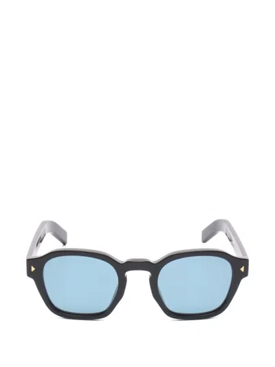 Pre-owned Prada 2010 Square-frame Sunglasses In Black