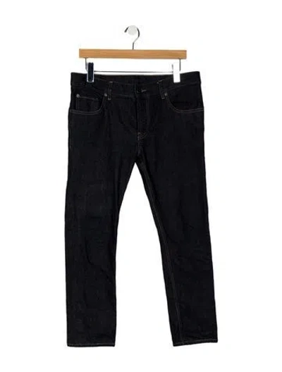 Pre-owned Prada 2010's Straight Leg Jeans In Blue