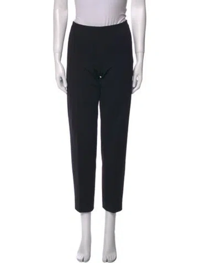 Pre-owned Prada 2010's Straight Leg Pants In Black