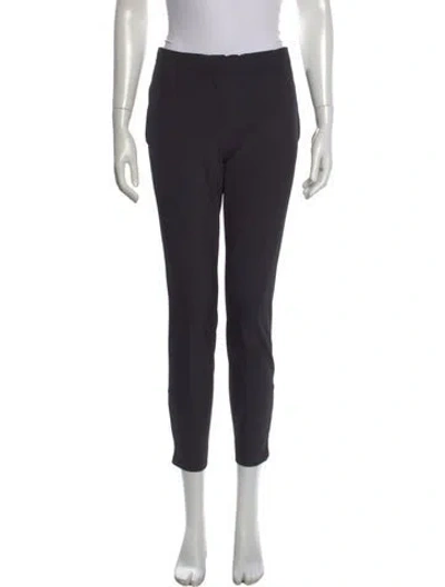 Pre-owned Prada 2010's Straight Leg Pants In Black