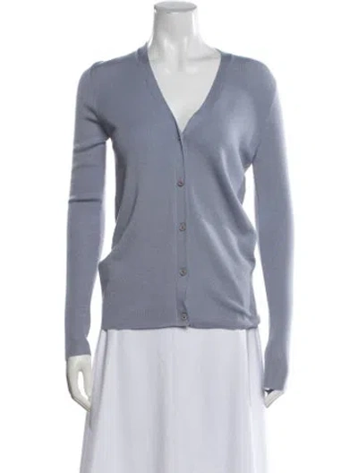 Pre-owned Prada 2010's V-neck Sweater In Purple