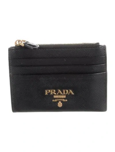 Pre-owned Prada 2010's Wallet In Black