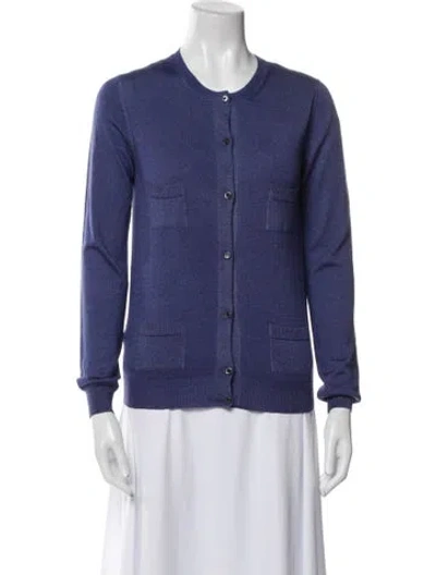 Pre-owned Prada 2010's Wool Sweater In Blue
