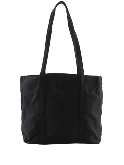 Pre-owned Prada 2010-2026 Tessuto Tote Bag In Black