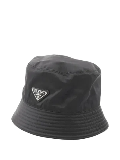 Pre-owned Prada 2010s Black Bucket Hat