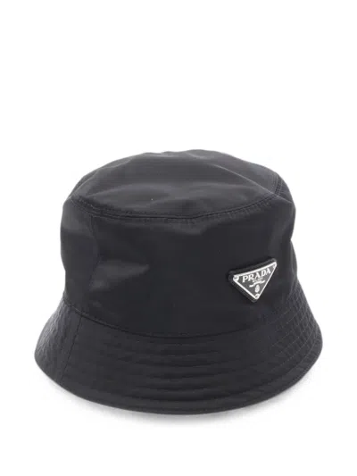 Pre-owned Prada 2010s Bucket Hat In Black