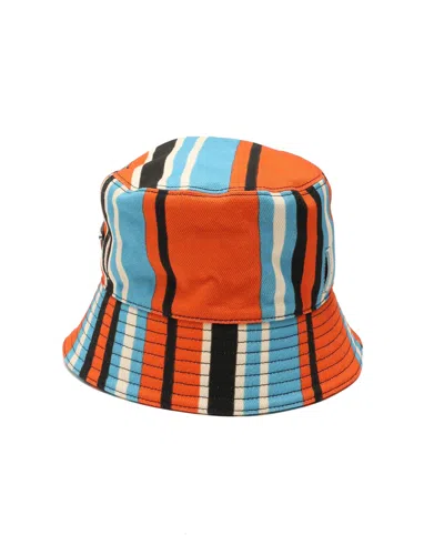 Pre-owned Prada 2010s Bucket Hat, Size L In Multicolour