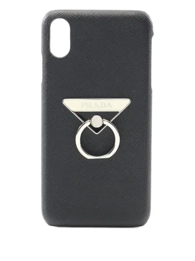 Pre-owned Prada 2010s Bunker Iphone Xs Max Iphone Case Ring