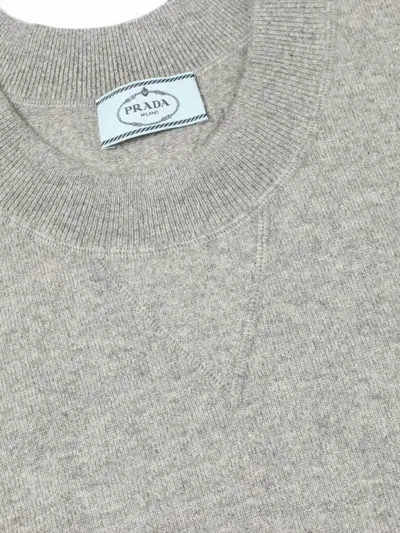 Pre-owned Prada 2010s Cashmere Vest In Grey