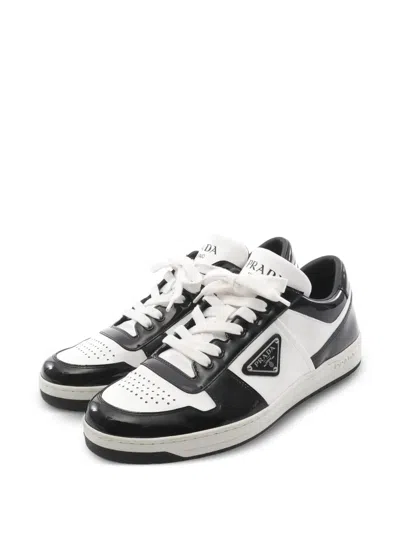 Pre-owned Prada 2010s Downtown Sneakers In White