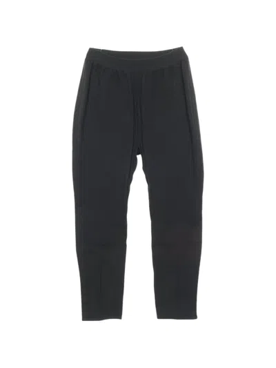 Pre-owned Prada 2010s Elastic-waistband Track Pants In Black