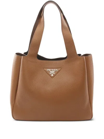 Pre-owned Prada 2010s Leather Tote Bag