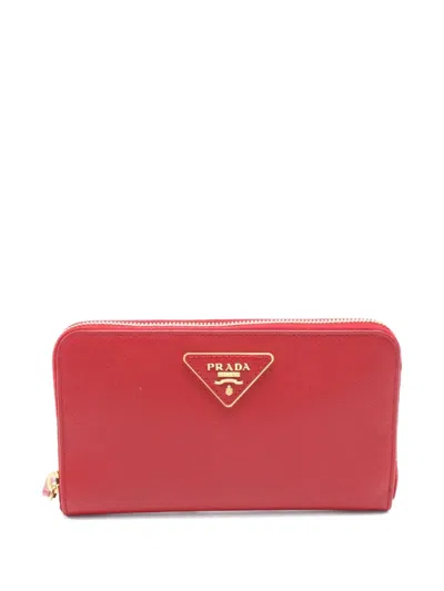 Pre-owned Prada 2010s Leather Wallet