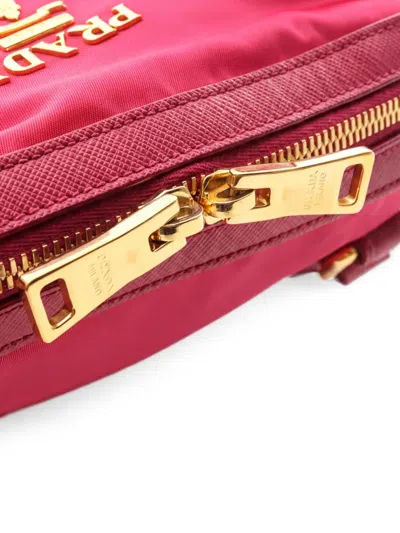 Pre-owned Prada 2010s Logo-detail Tote Bag In Pink