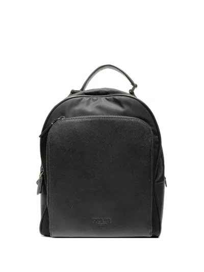 Pre-owned Prada 2010s Nylon Backpack In Black