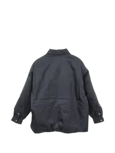Pre-owned Prada 2010s Re-nylon Button-down Jacket In Blue