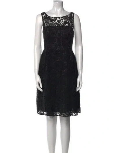 Pre-owned Prada 2011 Knee-length Dress In Black