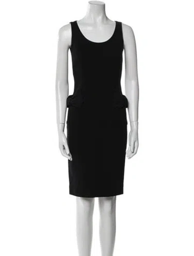 Pre-owned Prada 2011 Knee-length Dress In Black