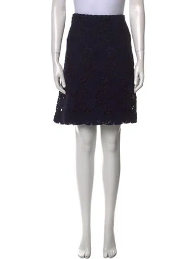 Pre-owned Prada 2011 Knee-length Skirt In Blue