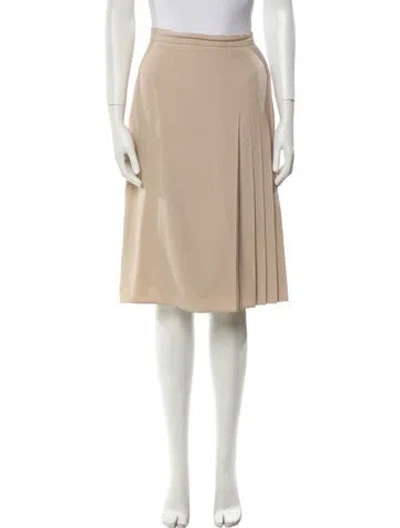 Pre-owned Prada 2011 Knee-length Skirt In Neutral