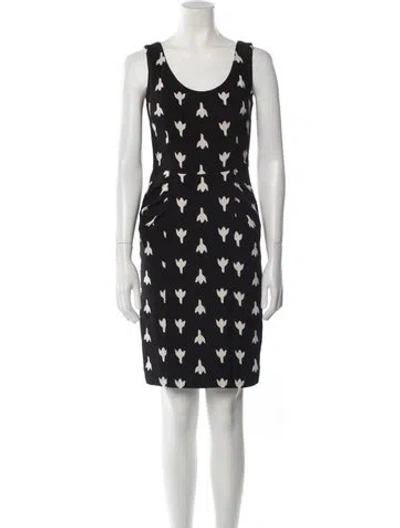 Pre-owned Prada 2011 Mini Dress In Black