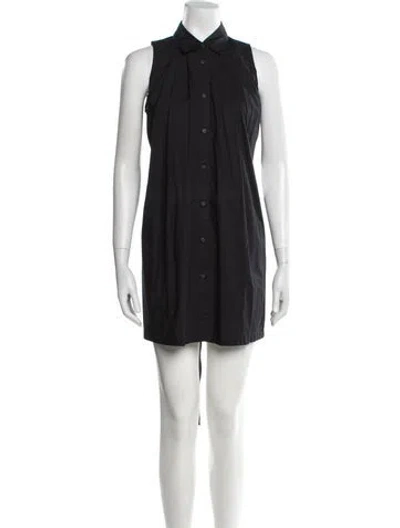 Pre-owned Prada 2011 Mini Dress In Black